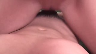Fine tits and shaved pussy blonde gets drilled real hard