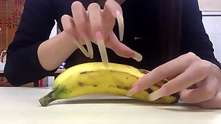 Longnails διάθεσης μπανάνα νέο
